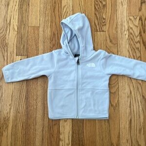North Face fleece baby jacket/sweater 12-18 months